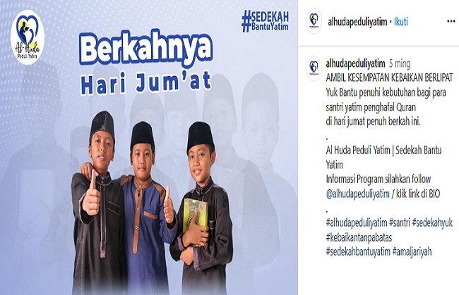 Gambar. Santri Yatim Berenang - www.alhudapeduliyatim.com