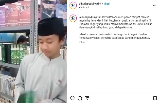 Gambar. Menambah Literasi Wawasan Islam - www.alhudapeduliyatim.com